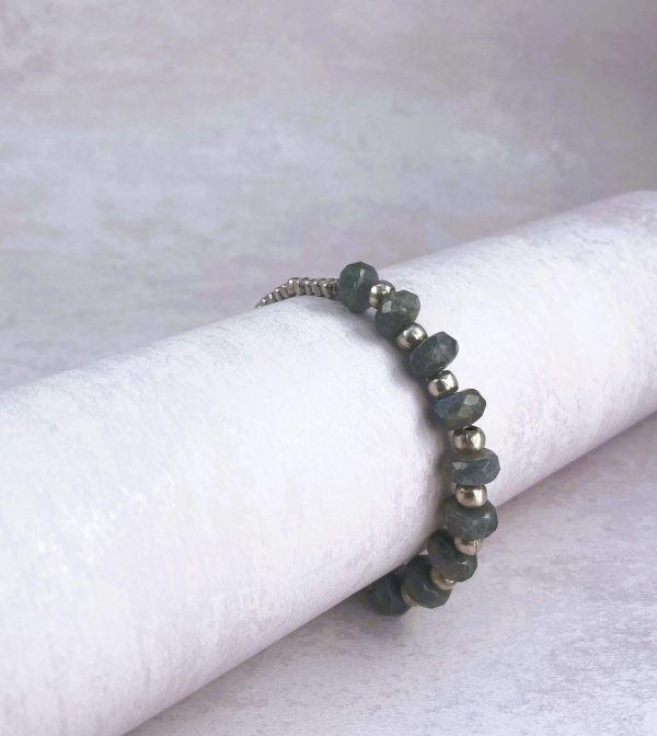 Blue Green Gold stones