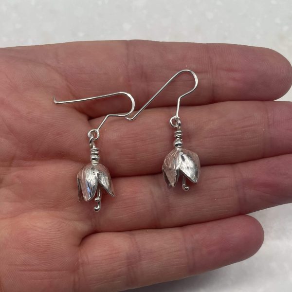 Bluebell bell flower earrings