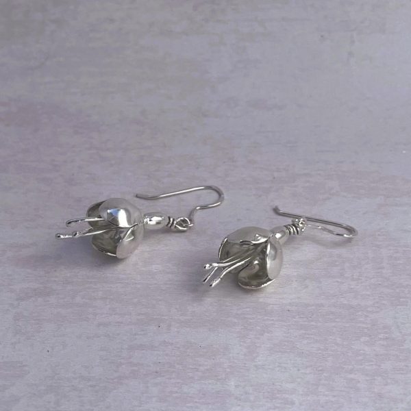 Flower earrings