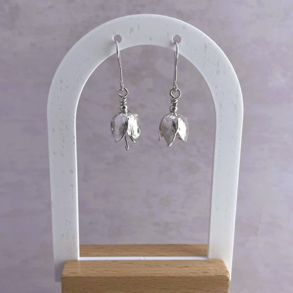 Silver Bluebell earrings
